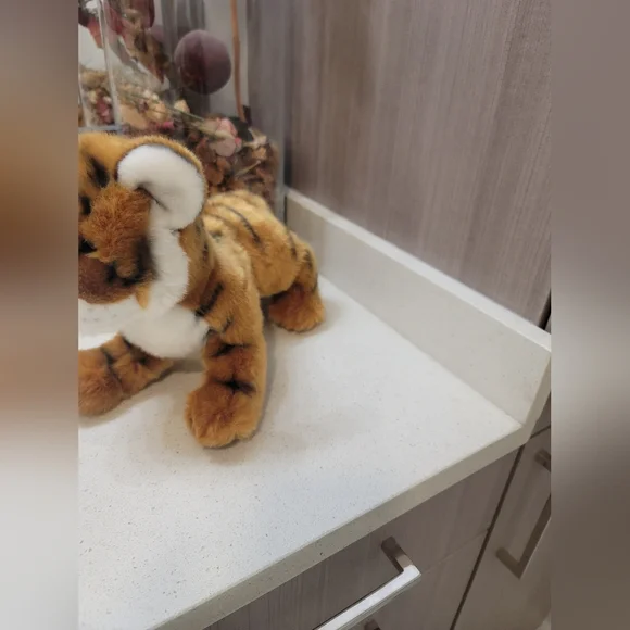 Douglas Cuddle Toys Stuffed Plush Animal Toy Tiger Cub Little - Picture 12 of 14